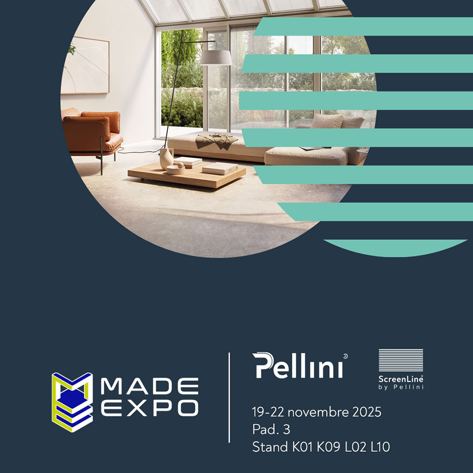 Pellini a Made 2025 con tante novità per il mondo del serramento e dell’architettura